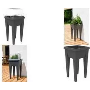EDA Mini pakelta lysvė VEG&Table Aromatique, antracito spalvos, 23L, 385x385x680mm 013927 G.ANT CX
