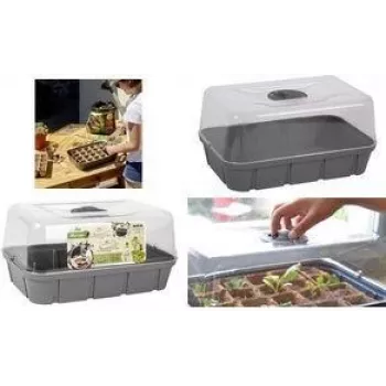 EDA mini šiltnamis L dydžio, antracito spalvos, 15,7L, 560x250x240mm, 013933 G.ANT CX