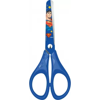 Maped Superman kūrybinės žirklės, apvalūs galai, 130 mm, mėlynos 464233
