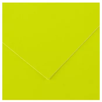 Canson Vivaldi spalvotas popierius, 500 x 650 mm, 250 g/m², neoninė geltona, 25 lapai (C200403809)