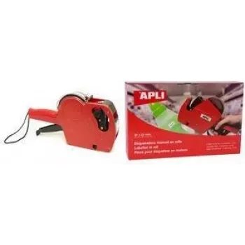 AGIPA 101418 raudonas vienos eilutės kainų žymeklis, 8 skaitmenys, 8 mm simbolių aukštis