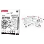uni-ball DOTWORK pradinis rinkinys uni pin, 9 dalių dėklas su 8 flomasteriais ir 1 Shalaku S mechaniniu pieštuku (CF PIN/8 005)