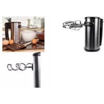 Little Balance Rankinis Mikseris Inox 400, 400 W, Nerūdijantis Plienas, Elegantiškas Juodas Dizainas su Nerūdijančio Plieno Apdaila (LB 8460)