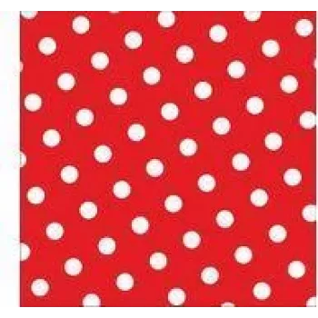 PAPSTAR Dots popierinės servetėlės, 330 x 330 mm, raudonos, 3 sluoksnių, 1/4 lankstymo, 20 vnt. 82756