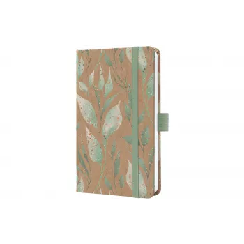 SIGEL savaitinis planeris Pure Sparkle Leaves Pflanze 2026 daugiaspalvis - A6 (J6802)