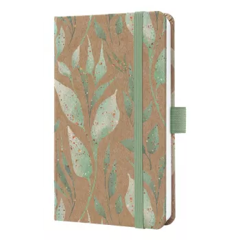 SIGEL savaitinis planeris Pure Sparkle Leaves Pflanze 2026 daugiaspalvis - A6 (J6802)