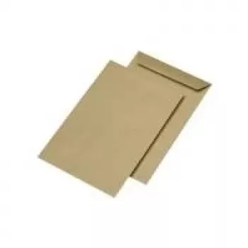 MAILmedia 301017 siuntimo maišas E4, be langelio, su drėgnuoju klijavimu, rudas, 130 g/m²