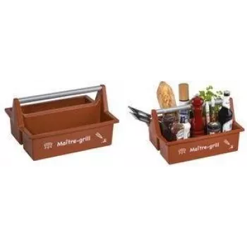 allit McPlus Carry Maître-grill nešiojimo dėklas rudas 8500908001