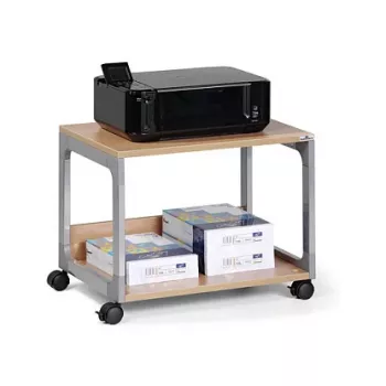 DURABLE SYSTEM 48 Daugiafunkcis universalus vežimėlis, 3 lentynos, šviesiai pilkas, 600 x 480 x 900 mm, 120 kg bendra apkrova 3710124