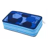 HERLITZ Blue Goal dviguba penalų dėžutė, 23 dalių, 2 skyriai, užtrauktukas, spalvotas vidus 400205859