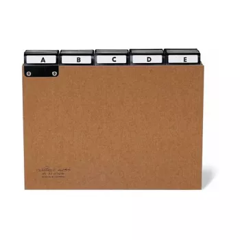 DURABLE registro skiriamieji lapai A5 5/5 dalių A-Z angenietot Preßspan 1 vnt. 425511