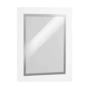 DURABLE DURAFRAME A3 lipni informacinė lenta, sidabrinė, 2 vnt. paketas 487323