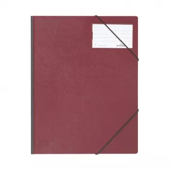 DURABLE Premium kampinis segtuvas A4 raudonas su elastinėmis kampinėmis juostelėmis 2320-03