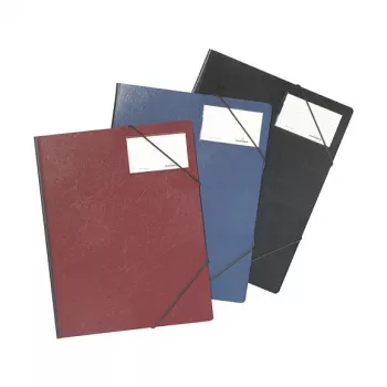 DURABLE Premium kampinis segtuvas A4 raudonas su elastinėmis kampinėmis juostelėmis 2320-03