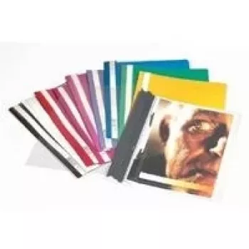 DURABLE A4+ ataskaitų segtuvas permatomas polipropilenas 50 vnt. 257005