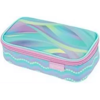 herlitz beatBox New Batik Minty Love pieštukų dėklas, poliesteris, XXL užtrauktukas, 1 vnt. 400205929