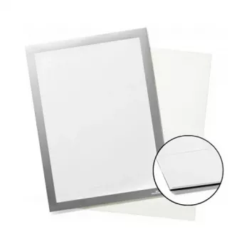 DURABLE DURAFRAME GRIP A4 informacinis rėmelis, savaiminio klijavimo, juodas, 1 vnt. 496823