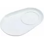 Ritzenhoff & Breker BIANCO ovalus porceliano padėkliukų rinkinys, 125 x 180 x 20 mm, baltas, 6 vnt. 425895
