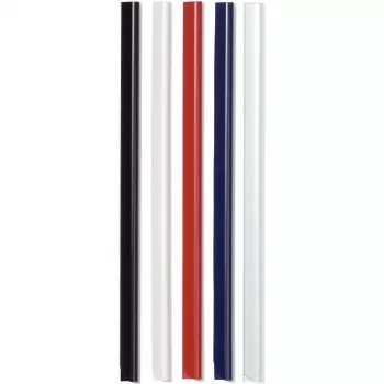 DURABLE suspaudimo juostos A4 3 mm, 50 vienetų paketas, juodos 293001