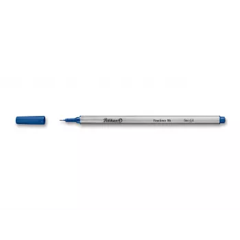 Pelikan 943167 Flomasteris plonu antgaliu Fine Blue