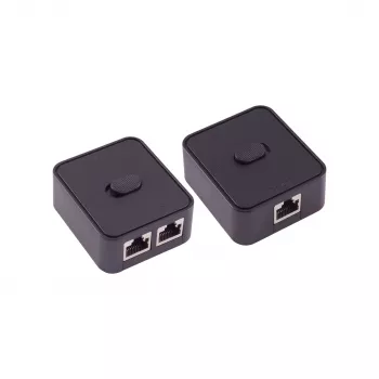 SHIVERPEAKS Rankinis Tinklo Jungiklis, 3-Port, Juodas BS08-01100