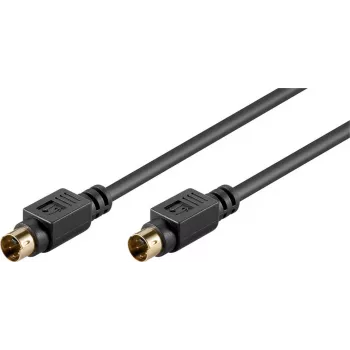 Wentronic AVK 157-500 S-Video kabelis 5,0 m juodas vyriškas į vyrišką 50059