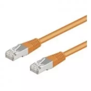 Wentronic 93460 Cat5e F/UTP tinklo kabelis, RJ45 vyriškas į RJ45 vyrišką, 0,5 m, pilkas EAN:4040849934605