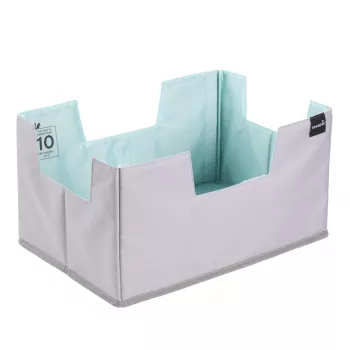 keeeper nea XL pirkinių organizatoriaus rinkinys, pilkas/aquamarin, su nuimama pertvara 1229962400000