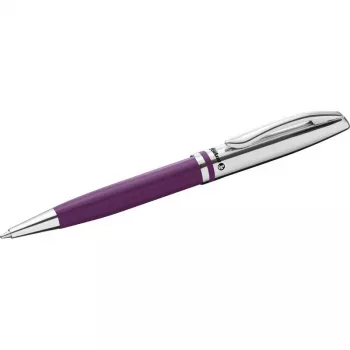 Pelikan Jazz Classic tušinukas, violetinio metalo, sukimo mechanizmas, mėlynas rašalas, vidutinis 300013899