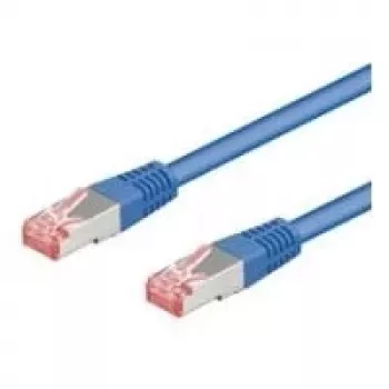 Wentronic Goobay CAT 6 tinklo kabelis, S/FTP (PiMF), mėlynas, 30 m, LSZH be halogenų, varinis 68275