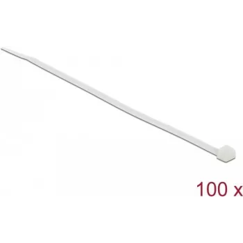Delock Transparentus laidų rišiklis L 200 x P 3,6 mm 100 vnt. (18606)