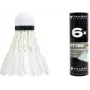 TALBOT torro Badminton Shuttlecock Hit 750, lėtas, baltas - klasikinės natūralios plunksnos su kamštine galvute - 1 vnt. 479082