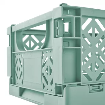 keeeper Mini Folding Box fritzi, dydis L, Nordic Green, 9,6 litro, sulankstoma dekoratyvinė laikymo dėžė, maistui skirta, 1 vnt. 1023431500000
