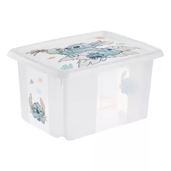 keeeper Karolina Stitch dėžė laikymui, 15 L, permatoma, su dangteliu, sudedama į kaminą 1223600131900