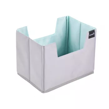 keeeper nea pirkinių organizatorius L dydis, pilkas/aquamarin, sulankstomas, sustiprintu dugnu, 38 L 1229862400000