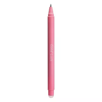 Faber-Castell Eberhard Faber Animal Erase it! gelinis rašiklis kiaulės dizainu, mėlynas, 0,7 mm, trinamas, užpildomas 582106