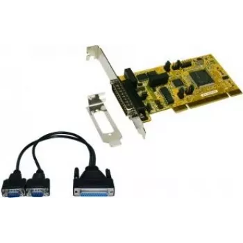 EXSYS EX-42372IS 2 prievadų PCI RS-422/485 nuosekliosios sąsajos plokštė su apsauga nuo viršįtampių, žemo profilio