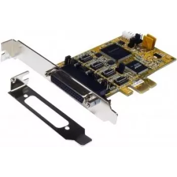 EXSYS EX-45364 PCIe 4 prievadų RS-232/422/485 nuoseklioji plokštė su žemo profilio laikikliu (SystemBase)