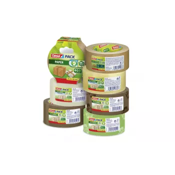 tesa STANDARD ecoLogo® 58293 Pakavimo juosta Ruda 25 m x 38 mm