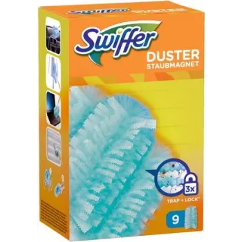 Swiffer Staubmagnet Tücher Olympia - papildymo paketas (541546) - 36 elektrostatinės dulkių šluostės papildymas