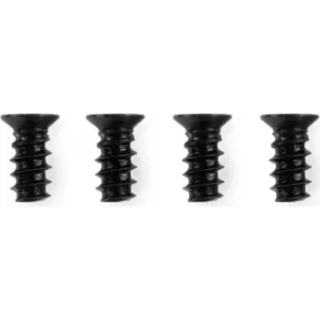 Alphacool ventiliatoriaus varžtai 4 vnt. 5x10mm juodi (10325)