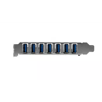 EXSYS USB 3.2 Gen 1 PCIe plėtimo plokštė su 7 prievadais (VIA lustų rinkinys) EX-11088-2