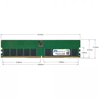 PHS-memory 16GB DDR5 ECC UDIMM 5600MHz PC5-44800E atminties modulis, skirtas Asus ROG CROSSHAIR X870E HERO BTF SP599415