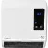 Nedis HTBA20WT keraminis ventiliatorinis šildytuvas 1500 W baltas/pilkas iki 20 m²