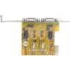 EXSYS EX-45032IS PCIe dviguba nuoseklioji RS-232 plokštė, žemo profilio