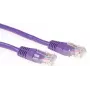ACT IB4715 Cat5e U/UTP tinklo pataisos kabelis, RJ45, violetinės spalvos, 15 m