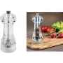 METALTEX Spice Line prieskonių malūnėlis 140 mm permatomas akrilas su chromuotu metalu 252814010