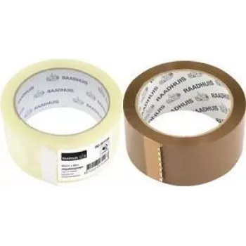 RAADHUIS mažo triukšmo ruda polipropileno pakavimo juosta, 48 mm x 66 m, 6 ritinėliai (RD-351146)
