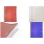 Kangaro College Block 4-in-1, DIN A4, 100 lapų, liniuotė, raudonas PP viršelis, 80 gsm popierius, 4 perkeliami skirtukai - 1 vnt. (K-58380)