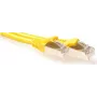 ACT Geltonas 10m S/FTP CAT6A Snagless RJ45 tinklo kabelis FB6810